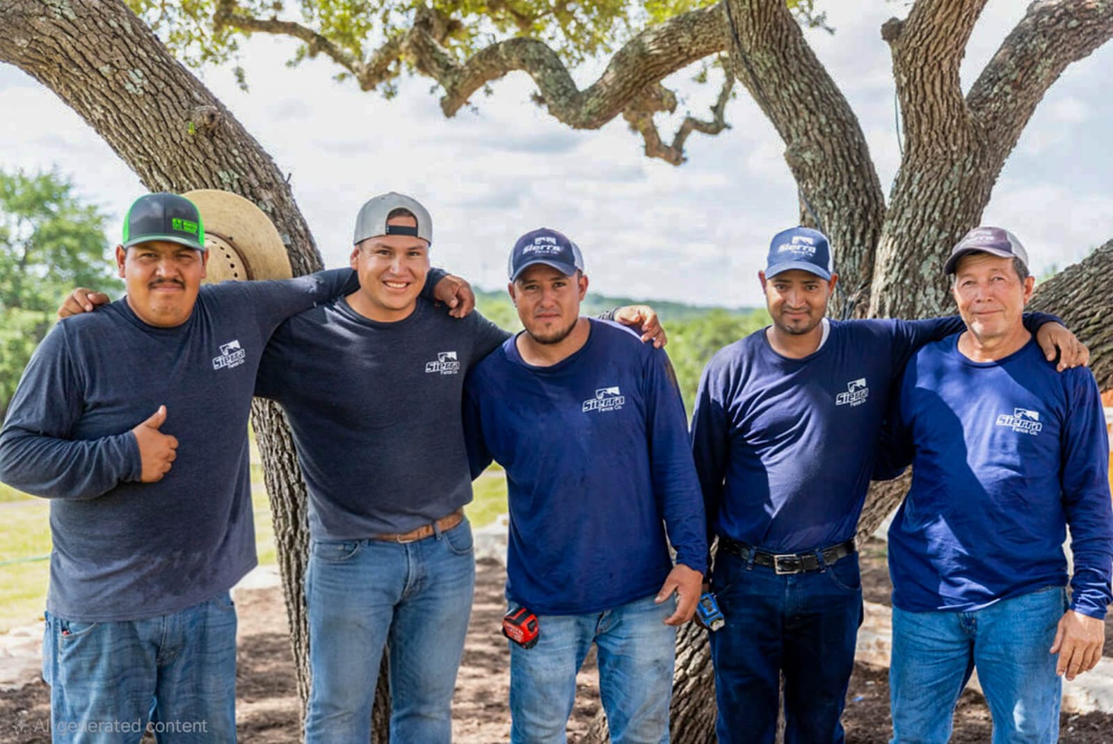 The team at Sierra Fence